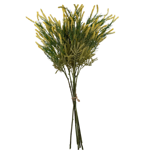 Bouquet artificiel mimosa 85 cm (6 branches)